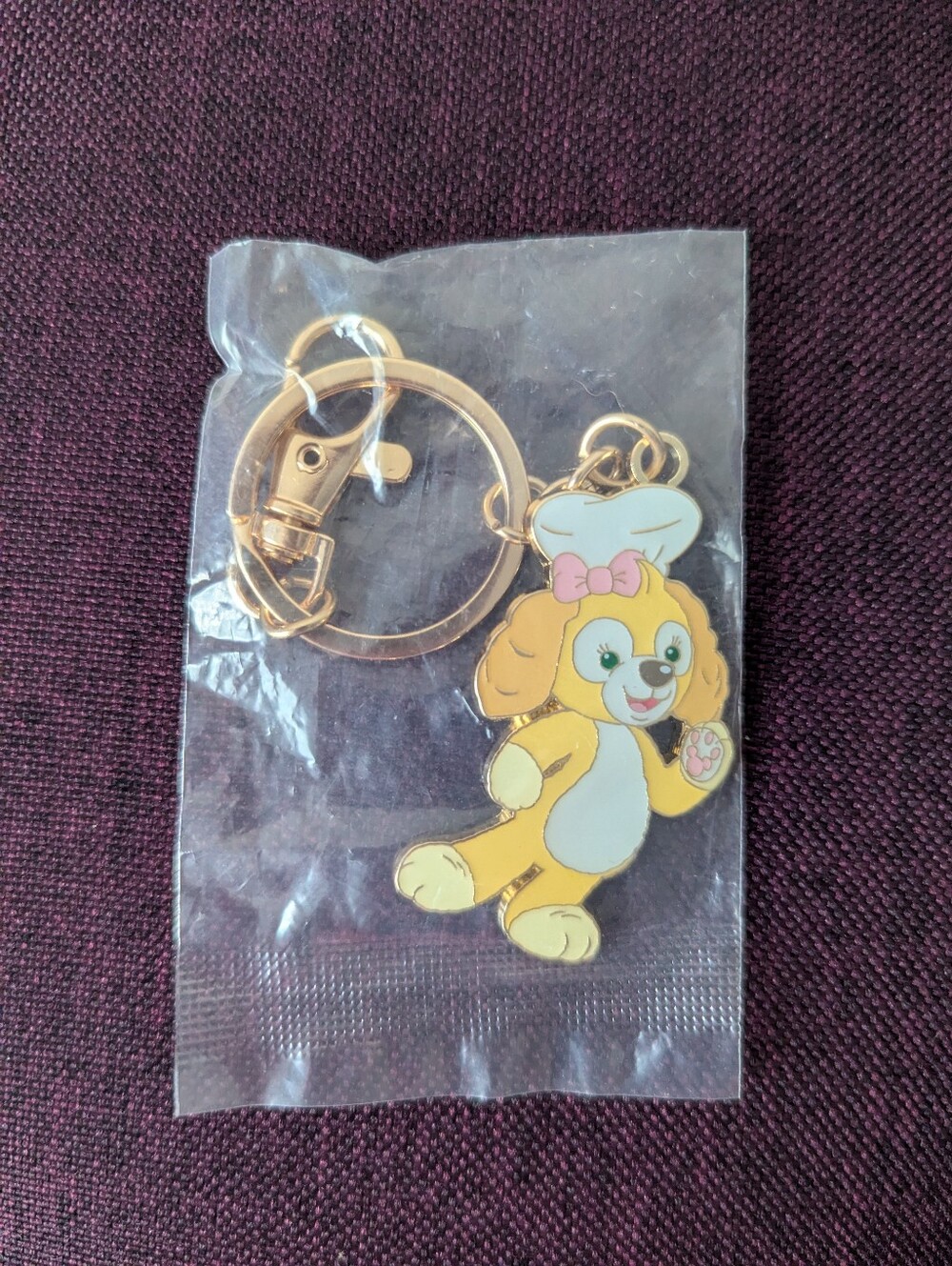 Rare Disney Cruise Line CookieAnn Duffy Keychain | Disney Adventure | Kawaii